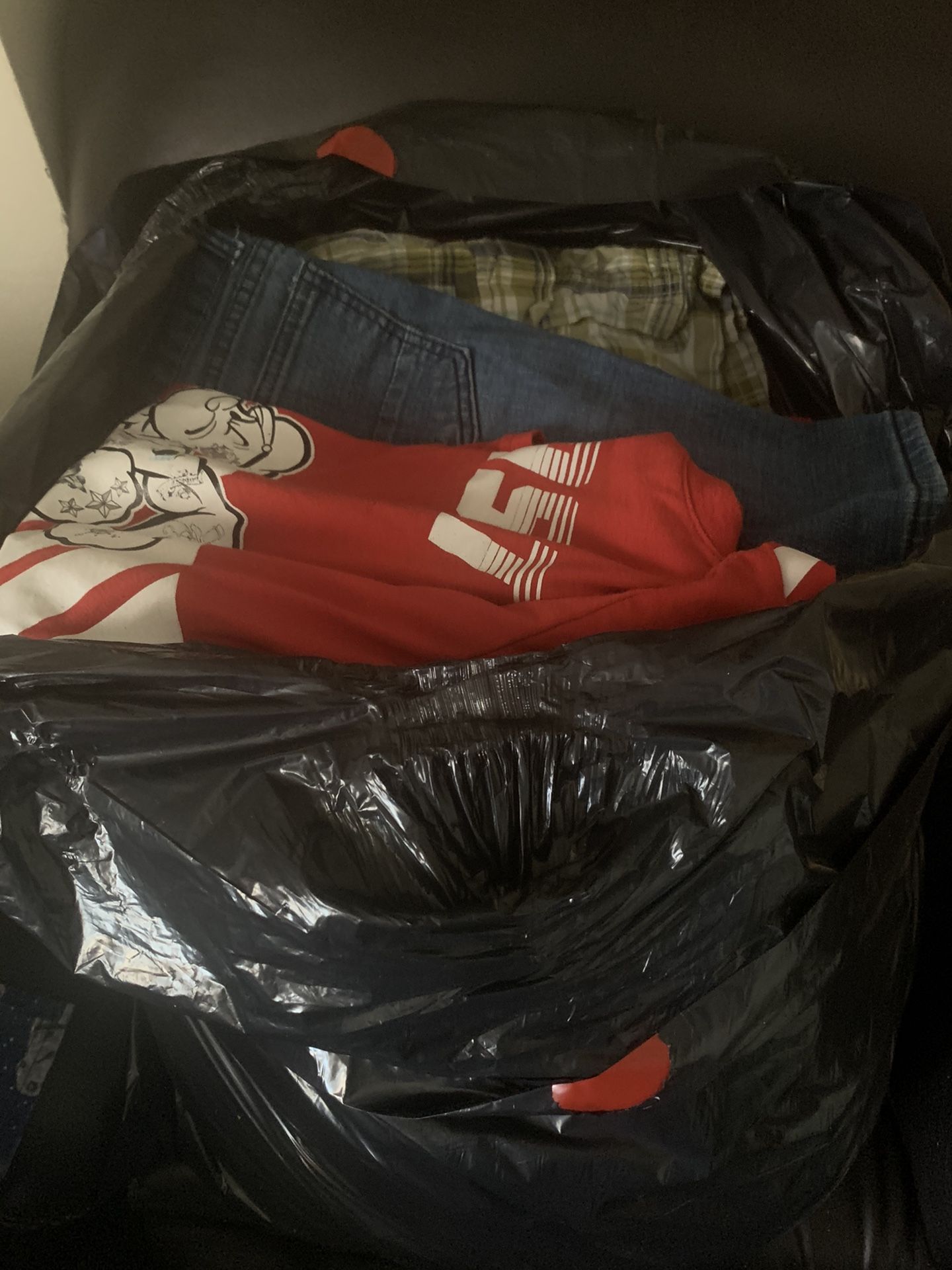 Huge bag of boys clothes
