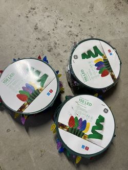 GE  Energy Smart 150-Count 49.6-ft Multicolor LED Plug-In Christmas String Lights