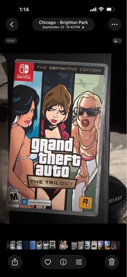 GTA The Trilogy Definitive Edition Nintendo Switch