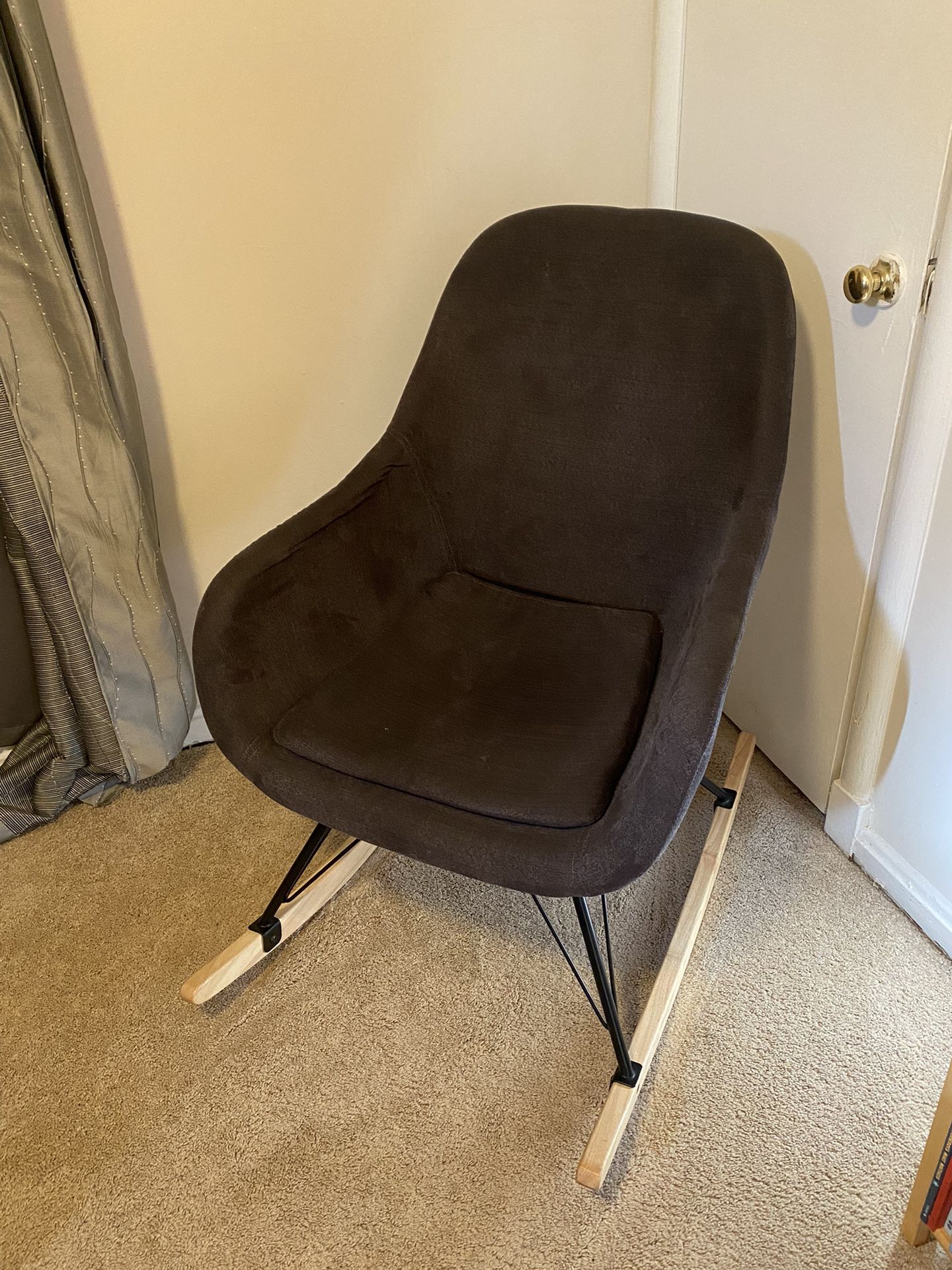 Grey Rocking Chair