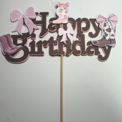 Custom Cake Toppers 