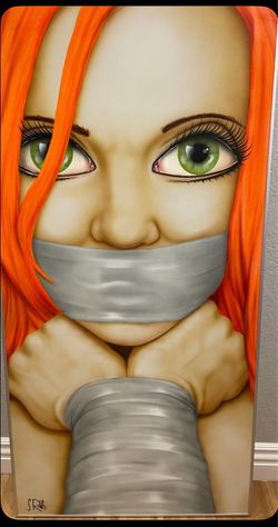 Scott Rohlfs hand painting
