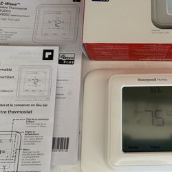 FS: Honeywell T6 Pro Z wave Thermostat - Like New!