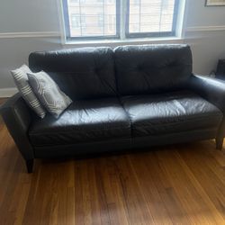 Leather Couch 