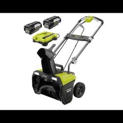 Ryobi snow blower 40 v