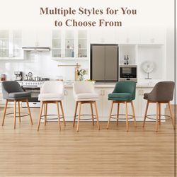 New Counter Height Swivel Bar Stools