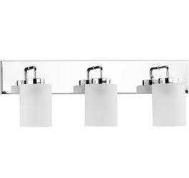 Progress Lighting 24” Chrome Bathroom Vanity Light