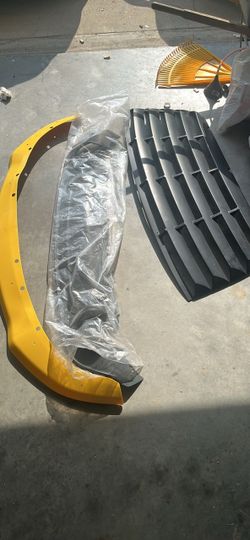 Dodge charger diffuser louvers bumper guard