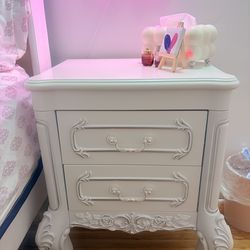 Almost New Bedroom Set + LED Mirror (Under Warranty)