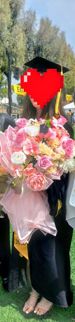 Graduation birthday flowers