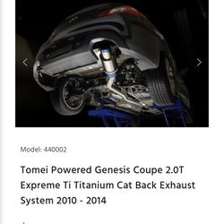 Tomei Exhaust 