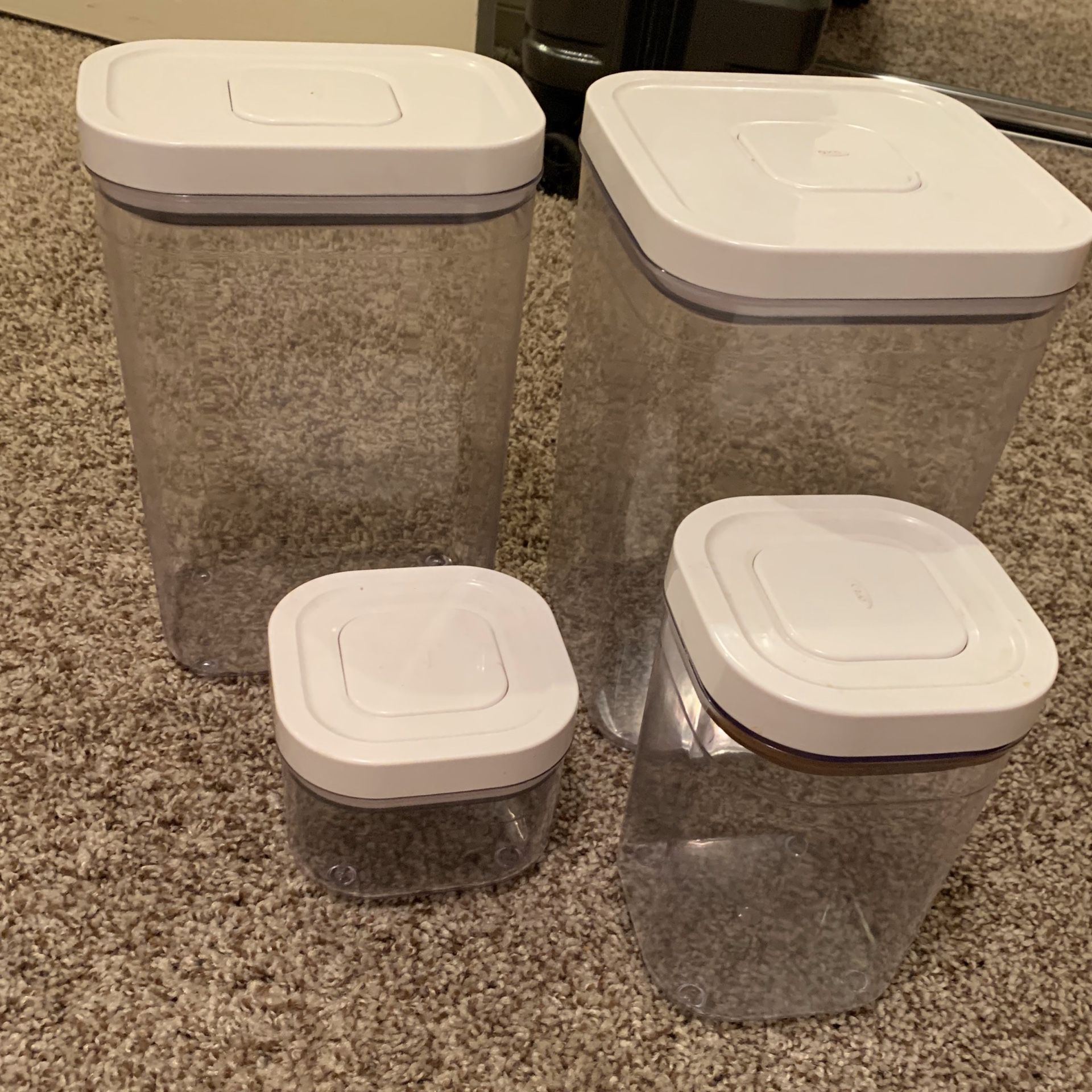 4 OXO containers
