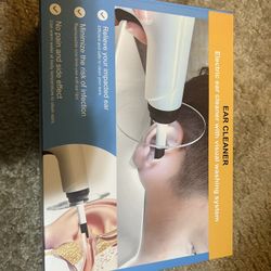 Ear Wax Removal, Electric Ear Cleaning Kit with Light, FSA-HSA-Eligible, Ear Irrigation Kit with 4 Pressure Modes, Safe and Effective Ear Flush Kit