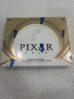 Topps Pixar Gold Trading Cards Hobby Box