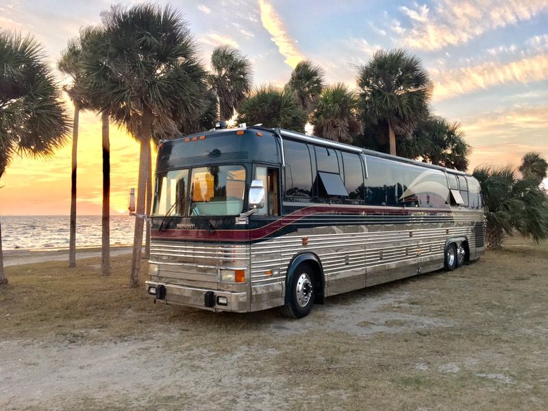 Looking for Tour bus RV parking