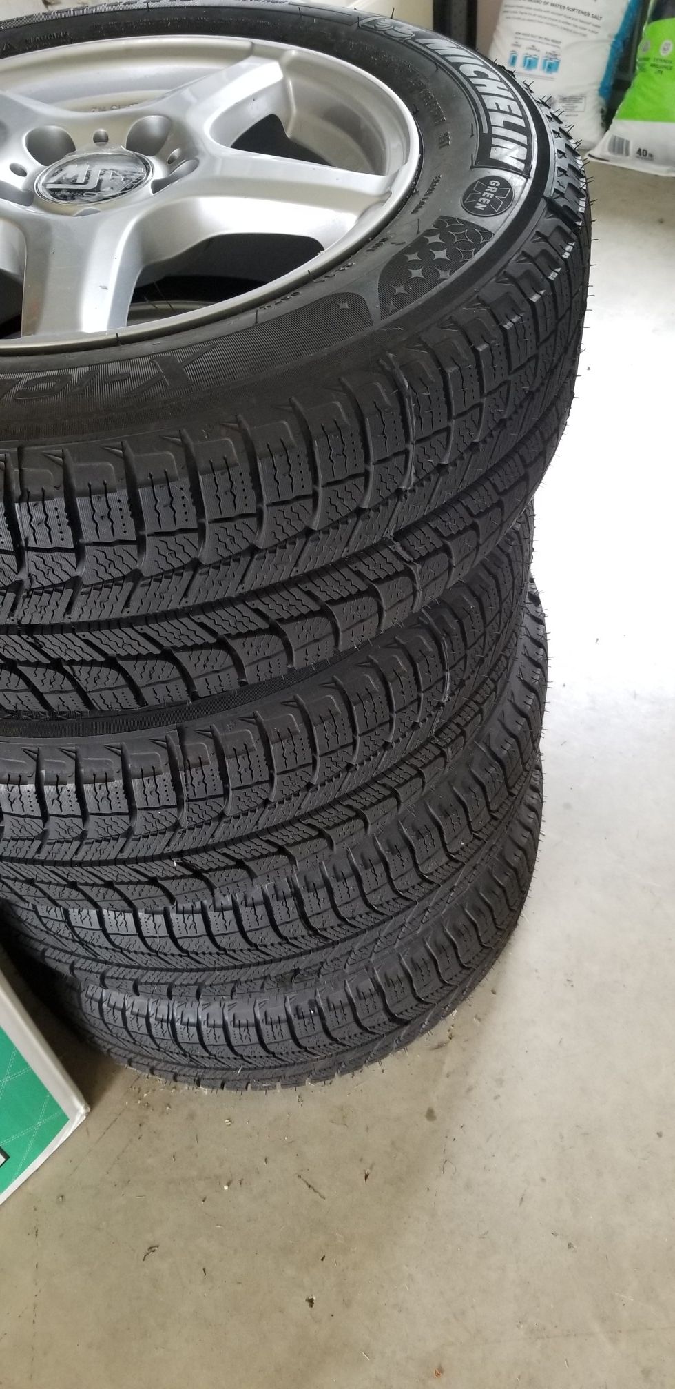 VW snow tires and wheels never used