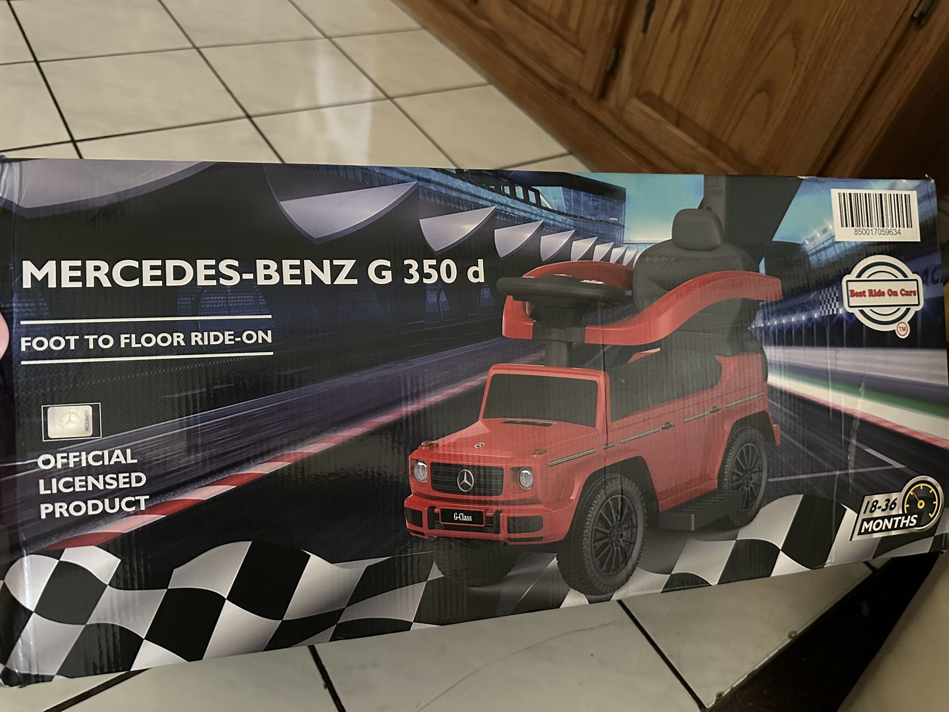 Ride On Car Mercedes Benz G350d+Handle