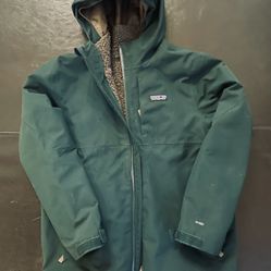 Boys Patagonia 3-in-1 Winter Coat, Medium, Excellent Conditon