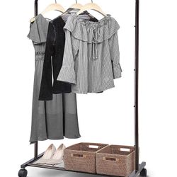 Rolling Clothing Racks