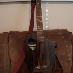 Acoustic-Electric Guitar Bundle - Lightly Used 