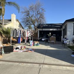 Yard Sale Corner Of G St And Campus 