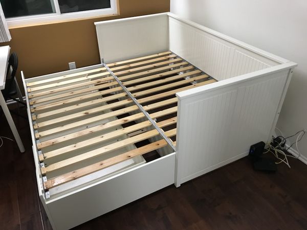 King Bed Ikea Converts Into Twin With 3 Drawers Good Clean Condition King Bed Ikea Converts Into Twin With 3 Drawers Good Clean Condition For In Lake Forest Ca Offerup