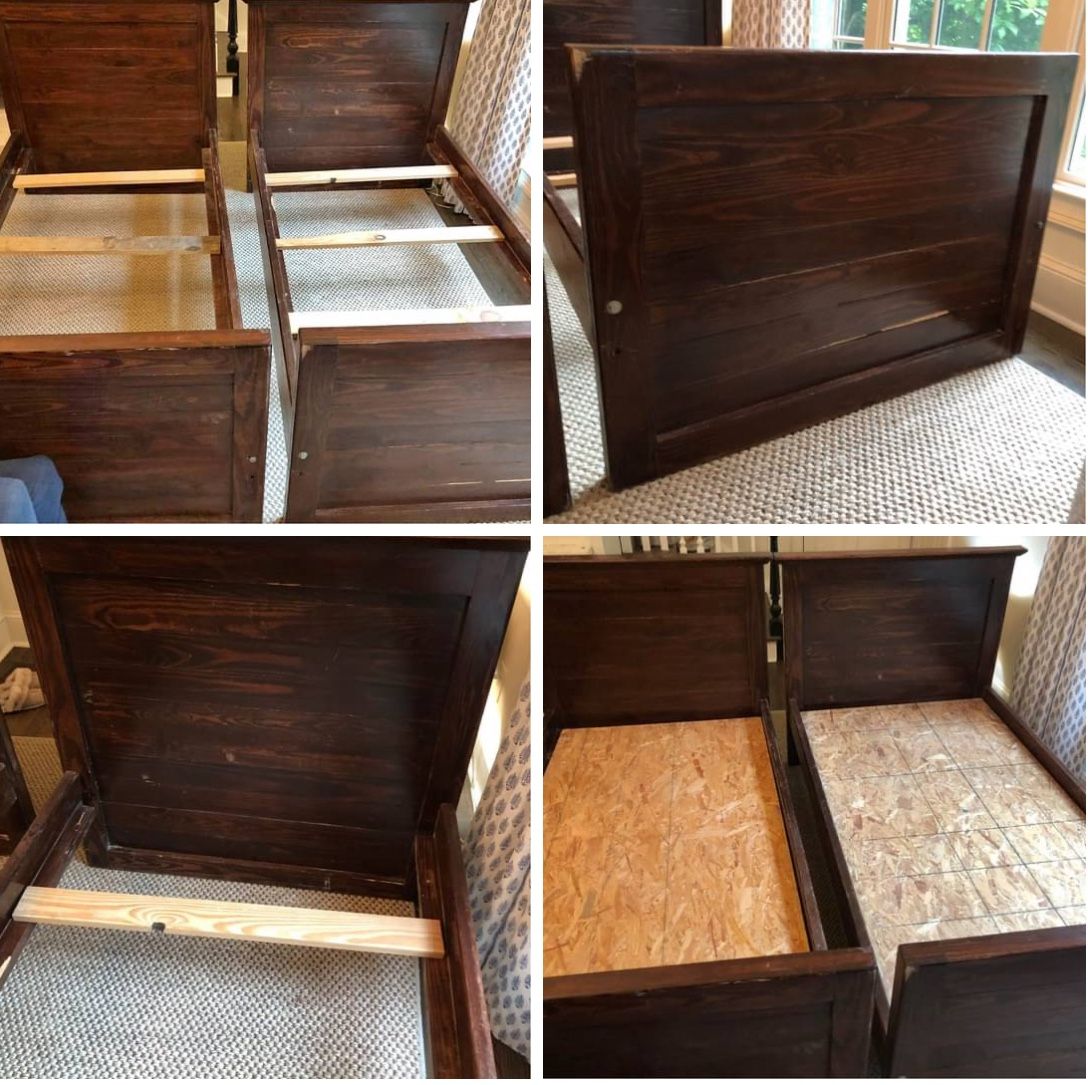 2 Panel Twin Size Beds