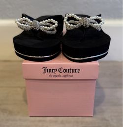 NEW Size 9 Juicy Couture BLING Platform Sandals