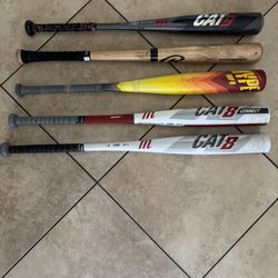 Marucci And Easton Hype Fire Baseball Bats - Read Description