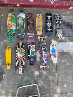 Skateboard & Longboard Collection – Sector 9, Hosoi, DGK + More – 12 Boards