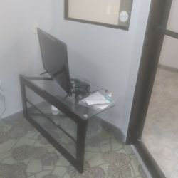 Glass Tv Stand