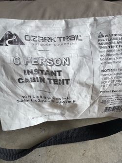Ozark Trail 6 Person Instant Tent