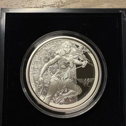 3 oz .999 fine silver Wonder Woman collectible