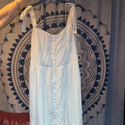 Cream Colored Summer Dress