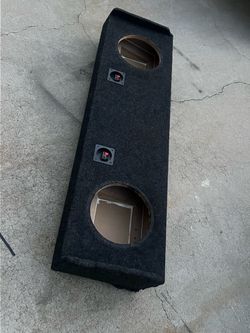 ($120 firm) 2/12s sub box for a 2009 and UP Ford F-150 Crew Cab Truck