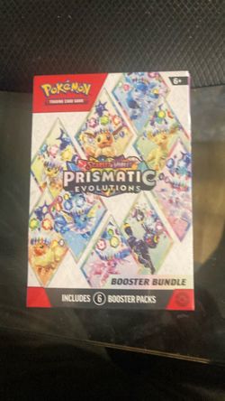 Pokémon prismatic evolutions  booster box sealed