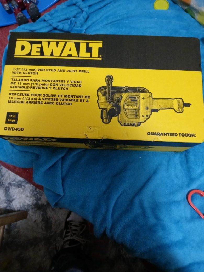 Dewalt stud and joist drill new