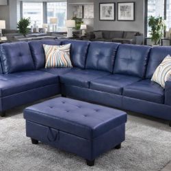 Hot Deal – Sectional with Storage Ottoman Only $695! 🔥