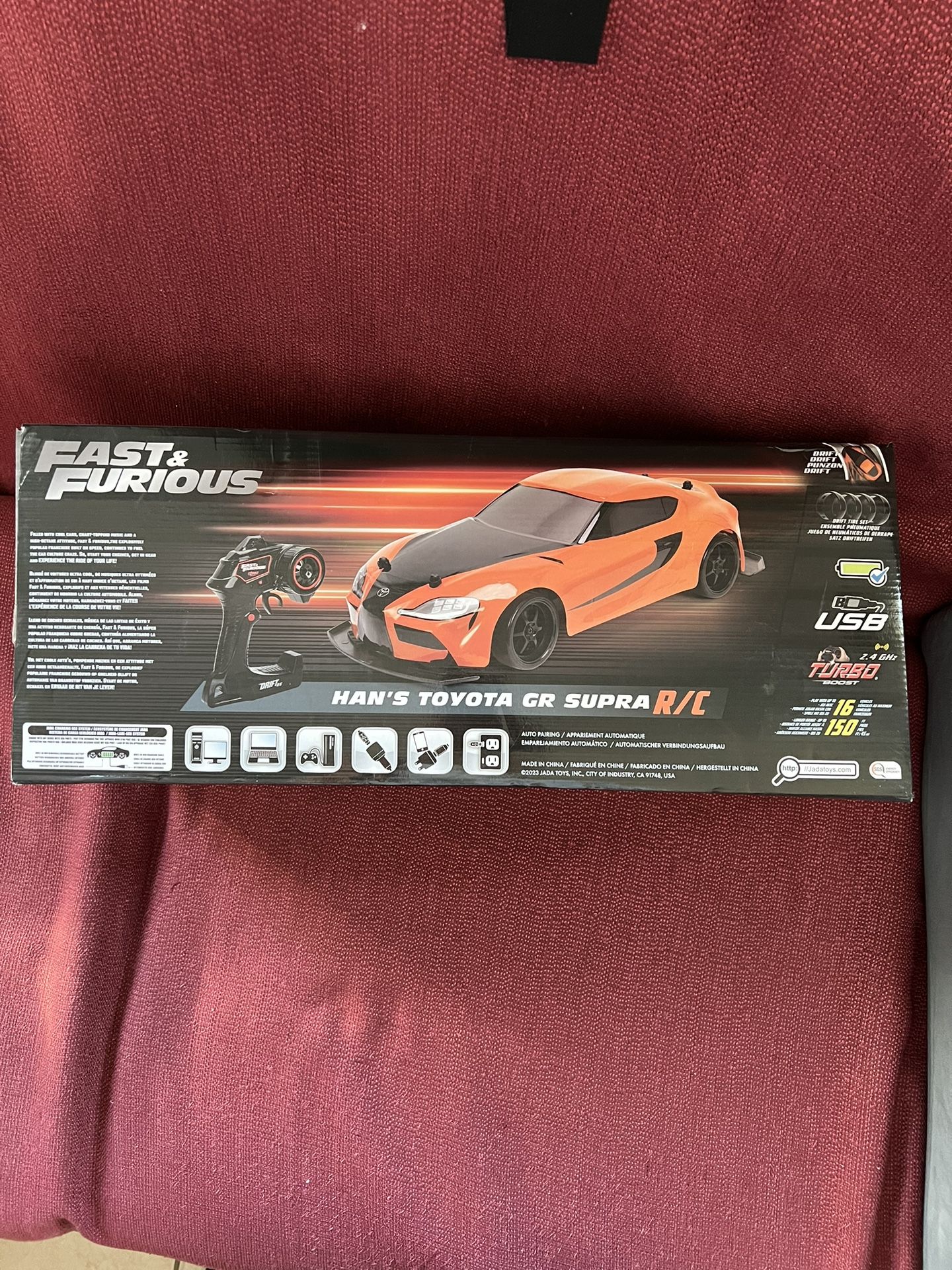 Fast & Furious 1:10 Drift RC 2020 Toyota Supra