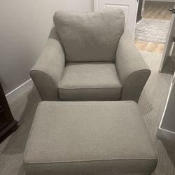 Chair And Ottoman