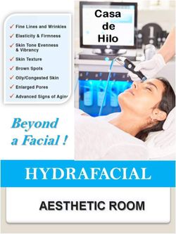 Hydrafacial - The Miracle Facial 