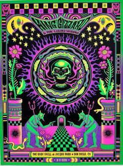 King Gizzard Concert Ticket At The Rady She’ll Tonight