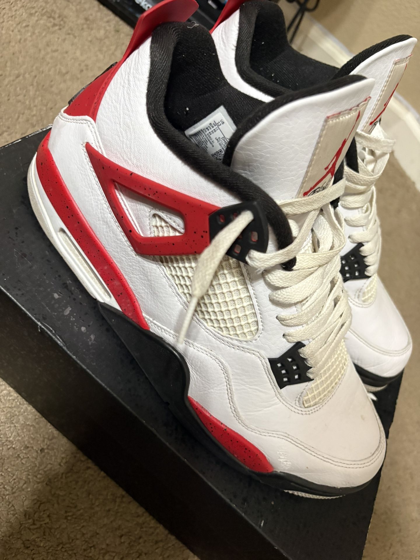 Mens Jordan 4 Size 12