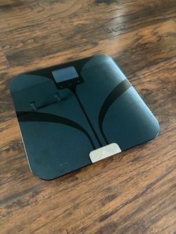Black Digital Body Weight Smart Scale