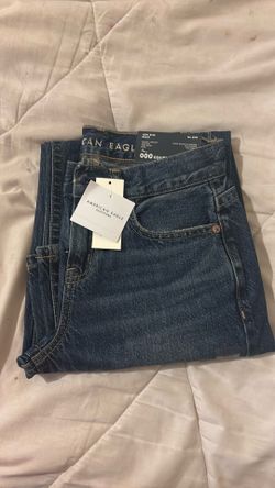 American eagle size 000s low rise classic straight jean