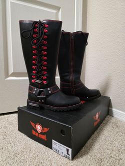 Motorcycle boots size 7