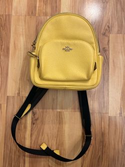 Coach mini backpack