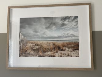 Atlantic Coast Afternoon Framed On Paper Print