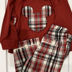 Disney Mickey Mouse Pajamas Size 2