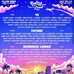 1 ROLLING LOUD GA TICKET